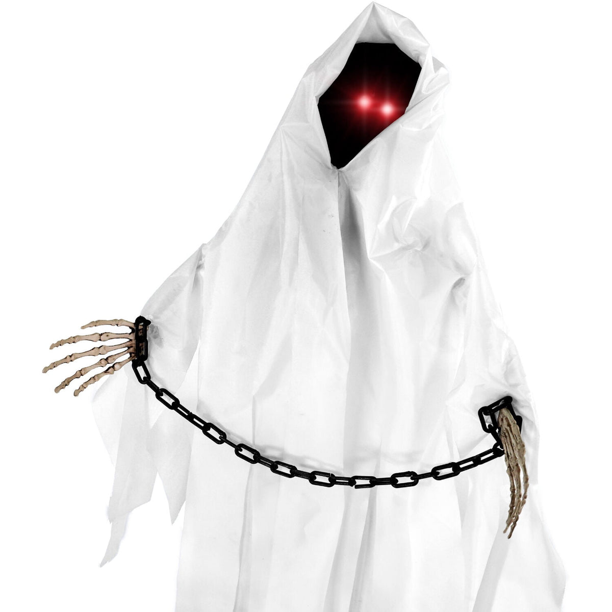 Haunted Hill Farm 4.3 ft Touch-Activated Animated Spectre on Tomb Halloween Accessory, HHRPRTOMB-1FLSA