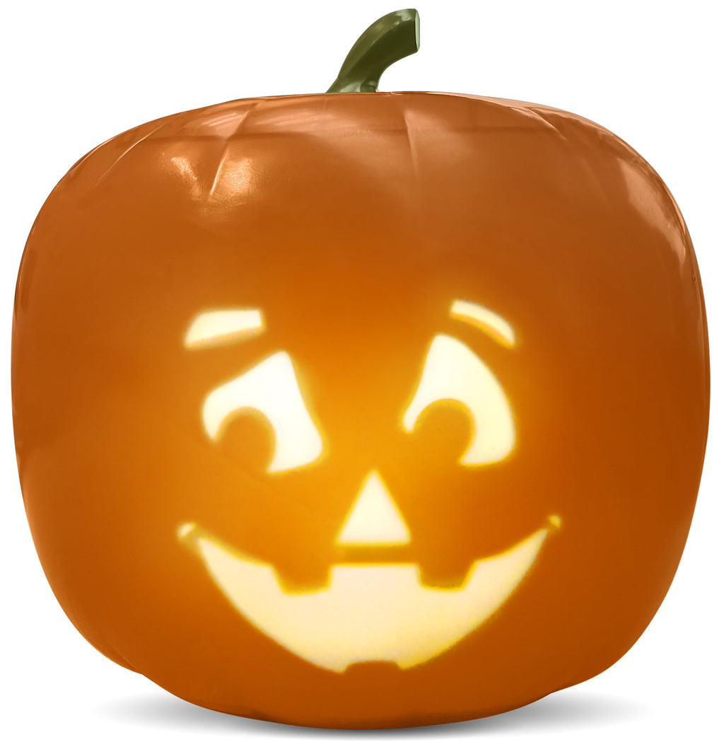 Jabberin' Jack (Blink Tech) Talking Animated Pumpkin with 8 Inch Screen and Built-in LED Light Array Projector + Speaker Includes 40 Minutes of Content