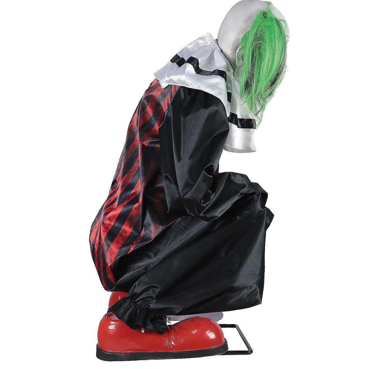 Crouching Clown Red Animated