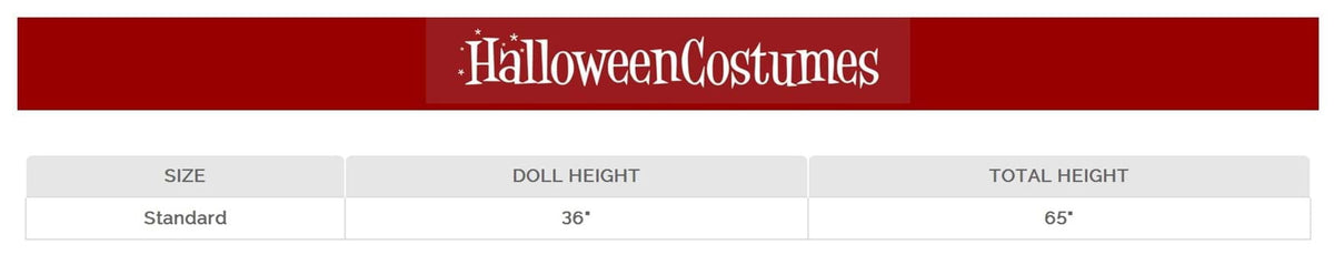 Swinging Decrepit Doll Animated Halloween Decoration