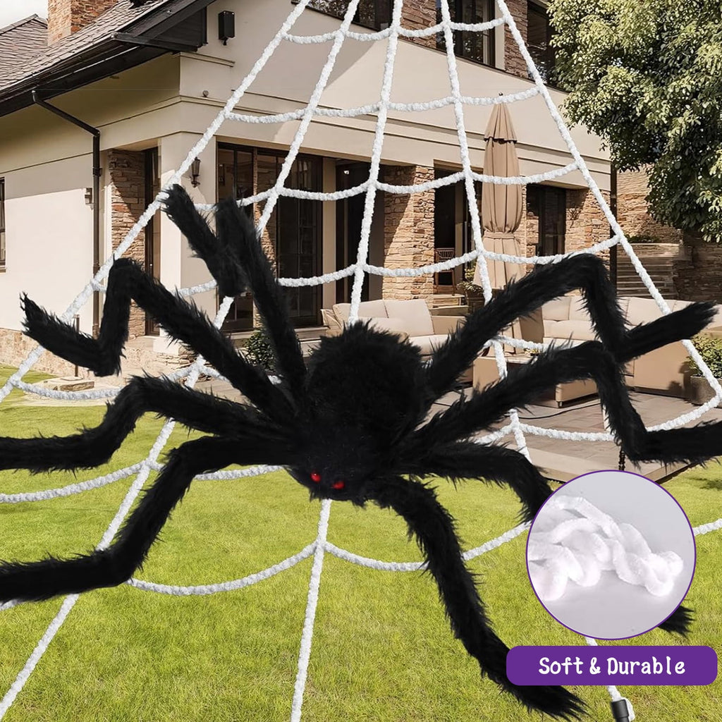 Weswose 6 Ft Animated Halloween Skeleton Prop - Sound & Touch Activated Animatronic with Glowing Head & Spooky Sounds, Outdoor Indoor Yard Decoration