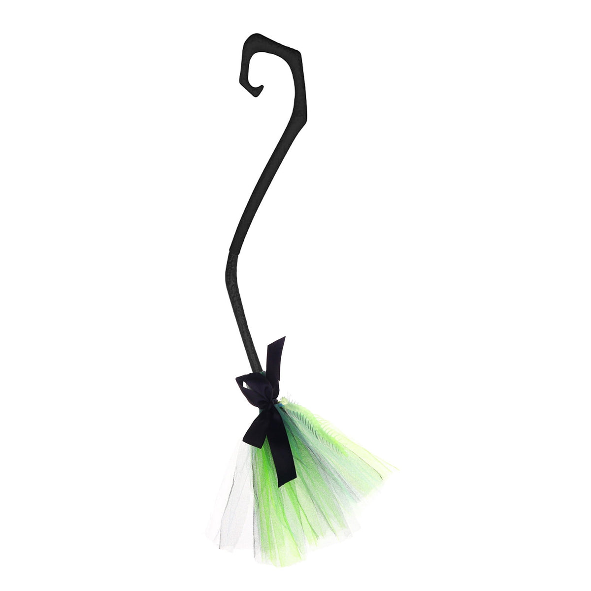 Halloween Decoration Indoor, 5.5 Ft Giant Light-Up Witches Broom, Rustic Halloween Decor for Porch, Yard, Front Door