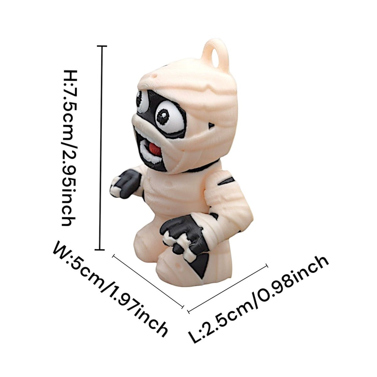 Halloween Animated Mummy Ornament Spooky Indoor and Outdoor Decor