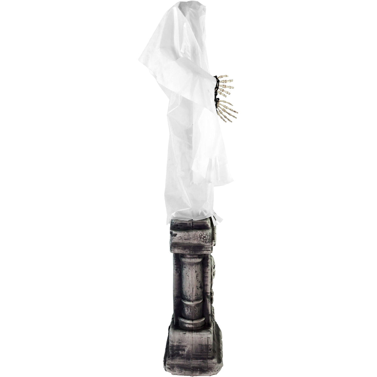 Haunted Hill Farm 4.3 ft Touch-Activated Animated Spectre on Tomb Halloween Accessory, HHRPRTOMB-1FLSA