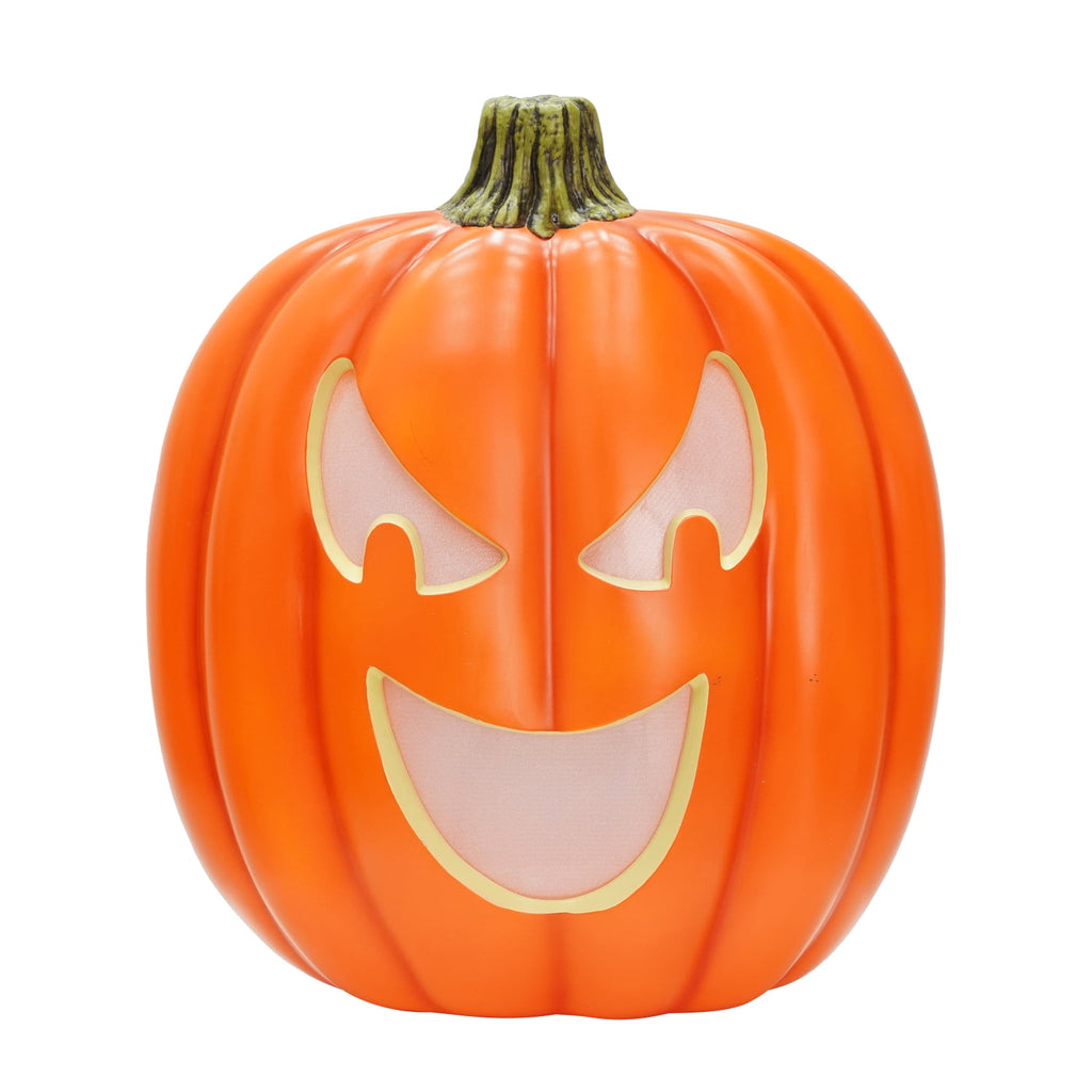 Way To Celebrate Animated Jack-o'-Lantern Halloween Décor, 22 in, Plastic Pumpkin