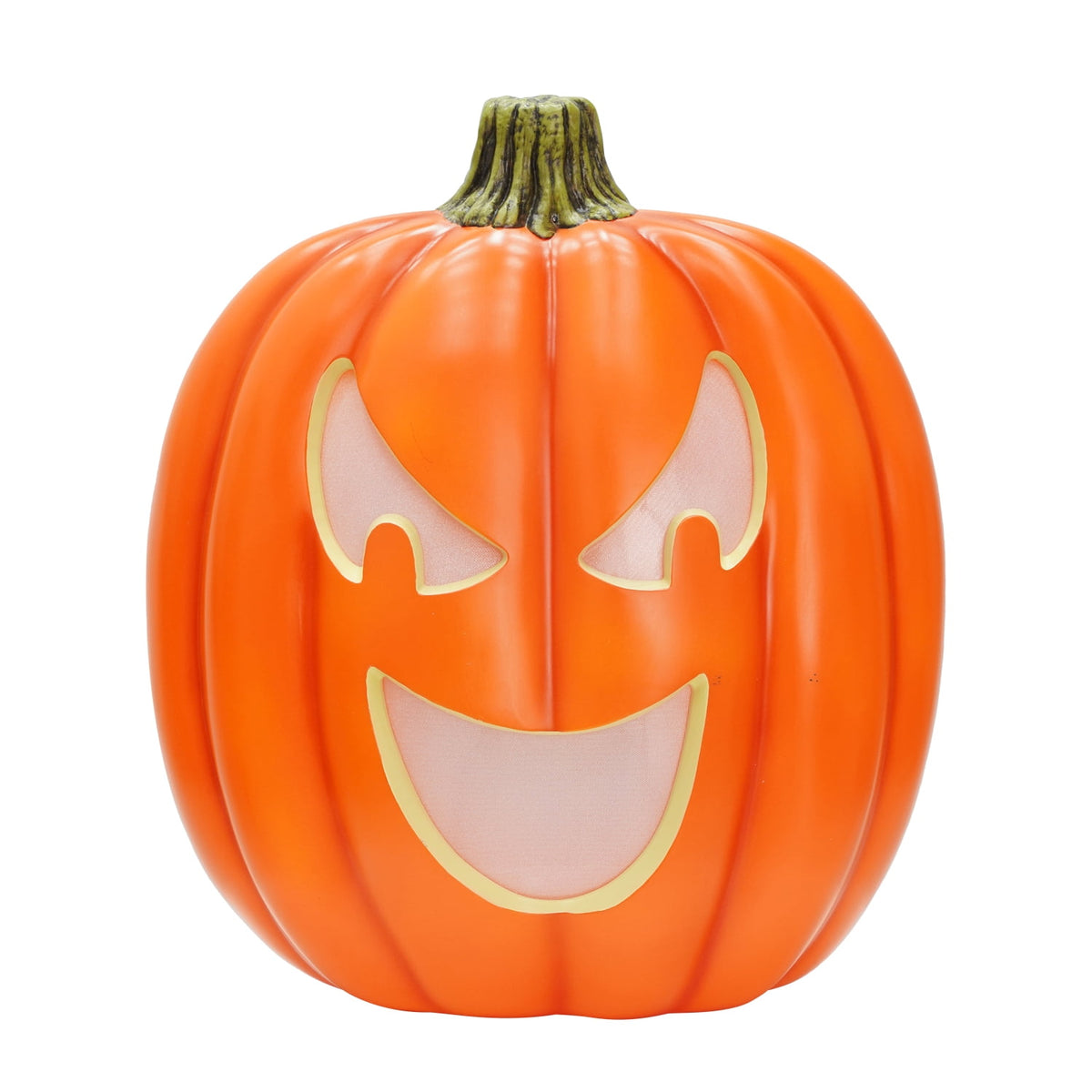 Way To Celebrate Animated Jack-o'-Lantern Halloween Décor, 22 in, Plastic Pumpkin
