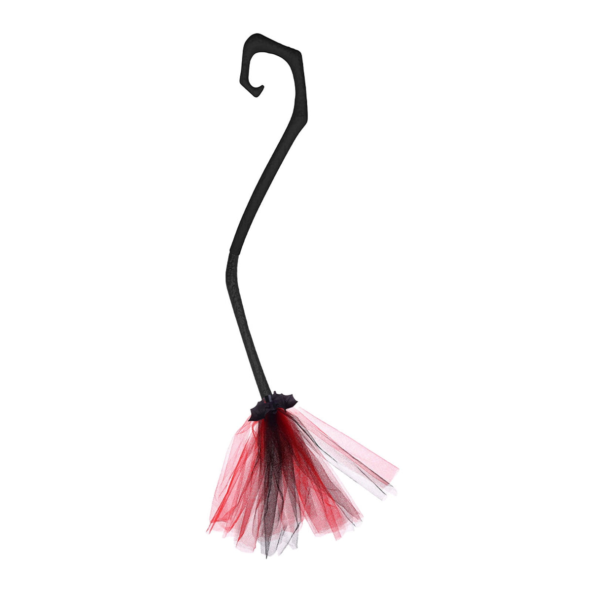 Halloween Decoration Indoor, 5.5 Ft Giant Light-Up Witches Broom, Rustic Halloween Decor for Porch, Yard, Front Door