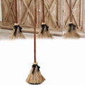Moving Witch Broom 40in Animated Light Up Witch Broom Prop with Sound Effects for Halloween Party Yard Decor by PALIFEUR
