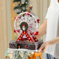 RICHMJ Christmas Rotating Ferris Wheel with LED Lights,Accompanied by Cheerful Music,Creates Festive Atmosphere,Christmas Animated Decor