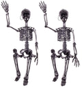 Set of 2 Animated 60-inch Skeleton Decor Battery-Operated