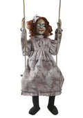 Swinging Decrepit Doll Animated Halloween Decoration