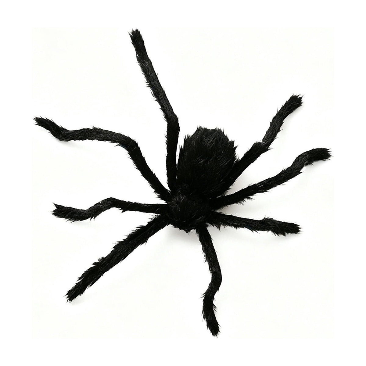 geerera 29.5" Sound-Activated Animated Spider, Large Black Fuzzy Moving Halloween Prop, Crawling Scary Toy for Indoor Party, Doorway & Yard Party Decor
