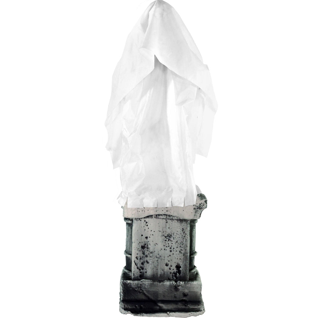 Haunted Hill Farm 4.3 ft Touch-Activated Animated Spectre on Tomb Halloween Accessory, HHRPRTOMB-1FLSA